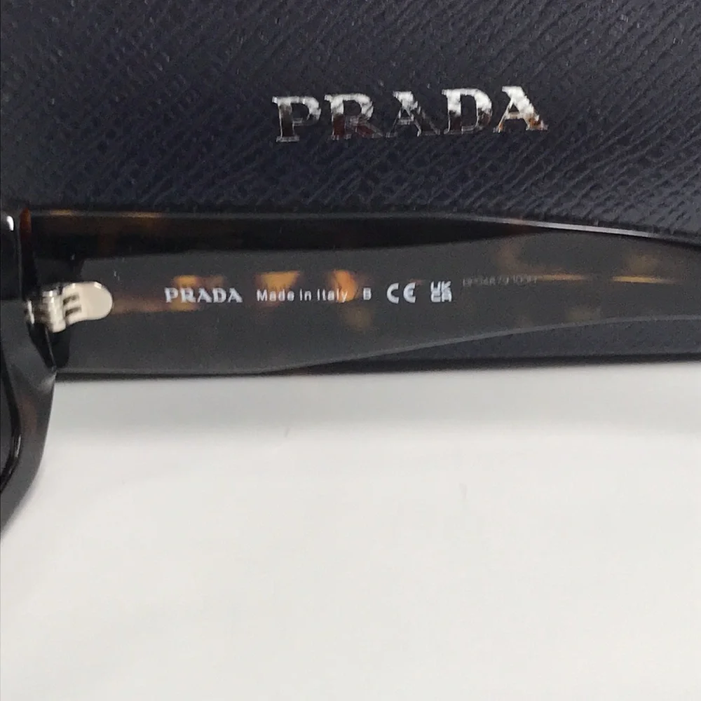 New Authentic Prada PR06YS Brown Sunglasses – Bold Luxury with UV Protection
